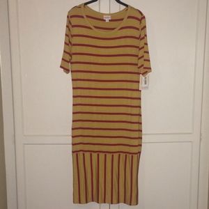 LULAROE JULIA DRESS BNWT SIZE L
